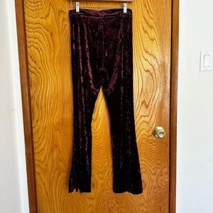 70’s Velvet Flared Pants